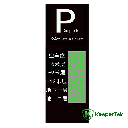 Large outdoor parking space guidance screen (multi-layer customized model) KT-WB23