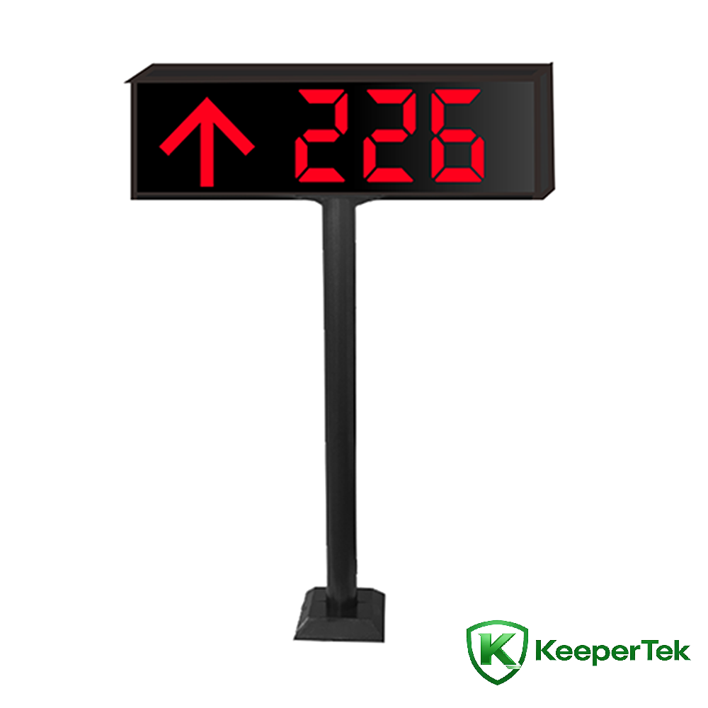Outdoor wired guide screen one-way KT-WB28