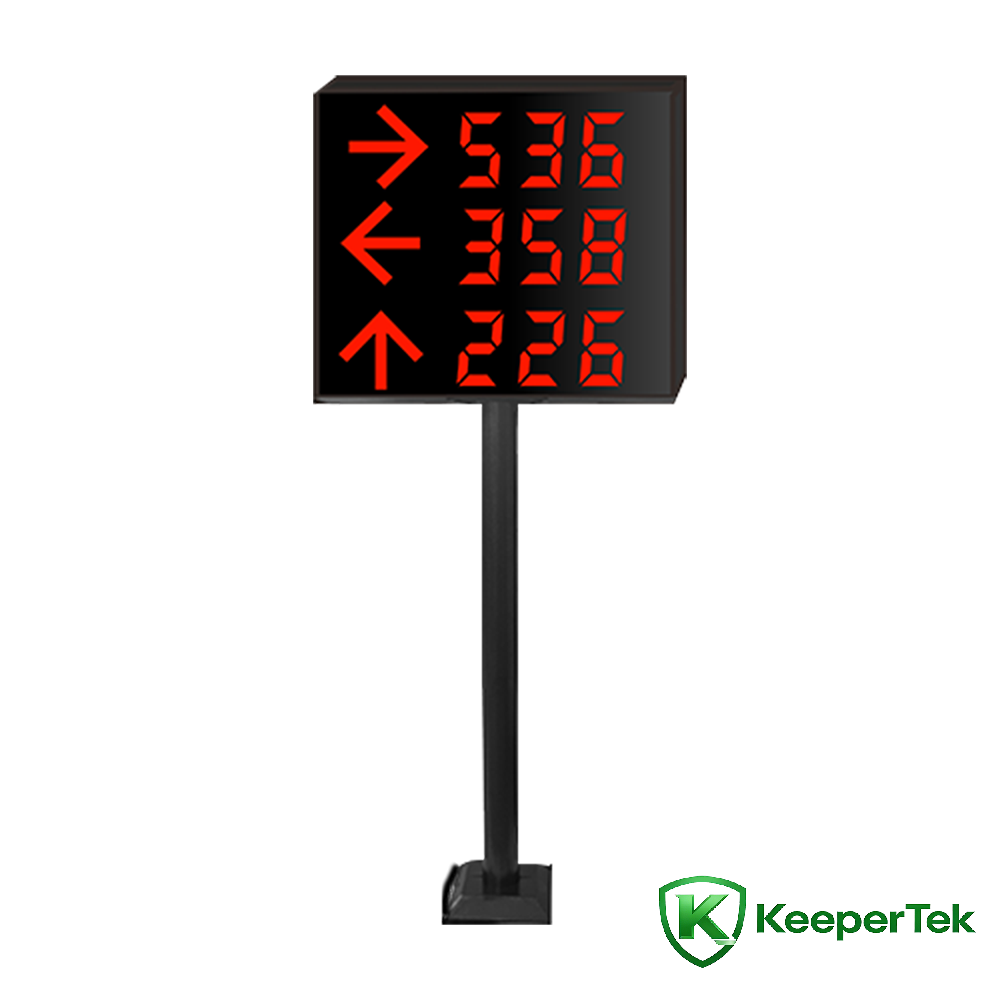 Outdoor wired guidance screen three-way KT-WB30