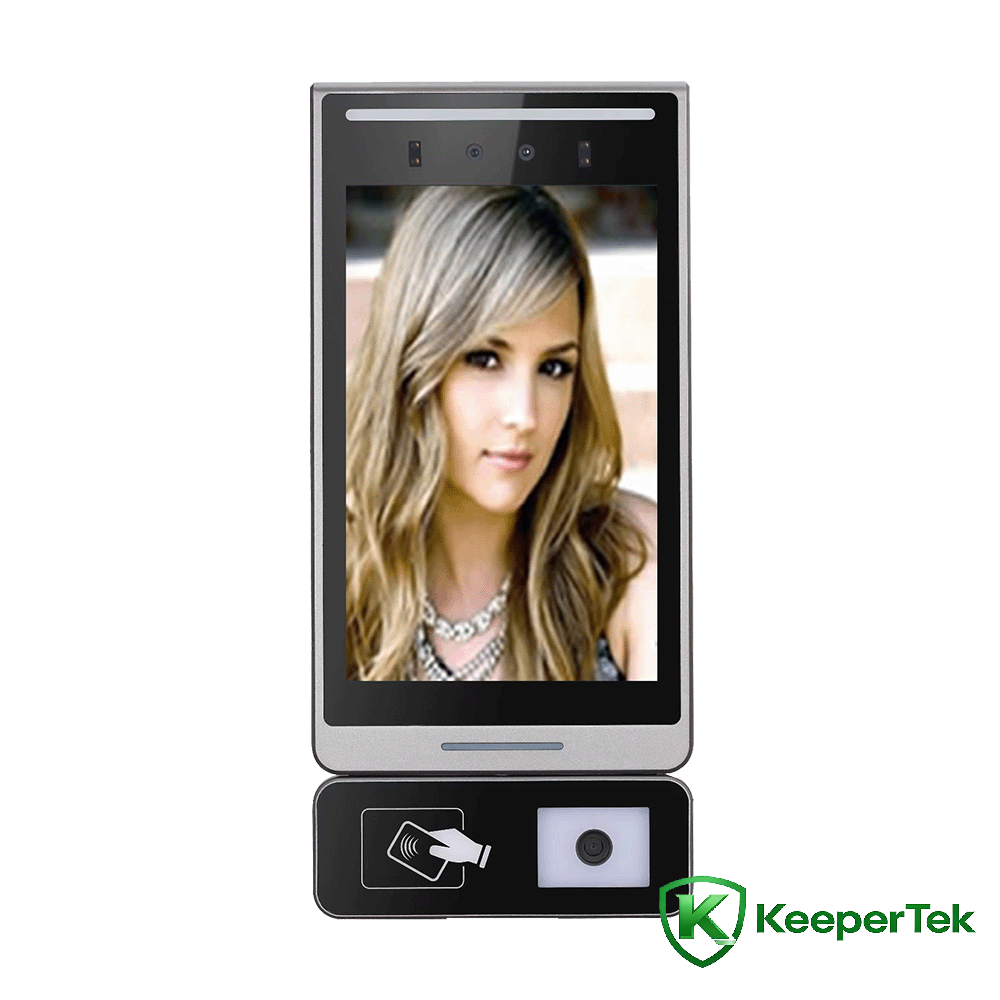 8-inch face recognition QR code card swiping all-in-one machine KT-FR015